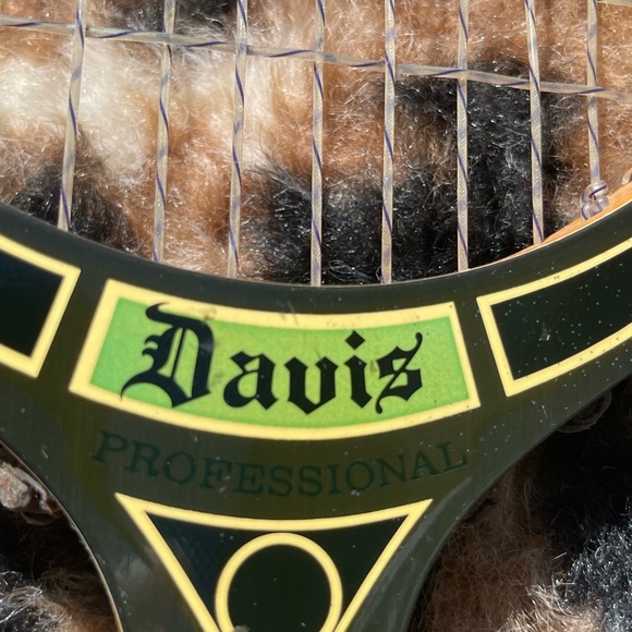 Tennis Racquet - Davis Vintage Wooden Tennis Racquet - TAD Professional - Picture 5 of 13